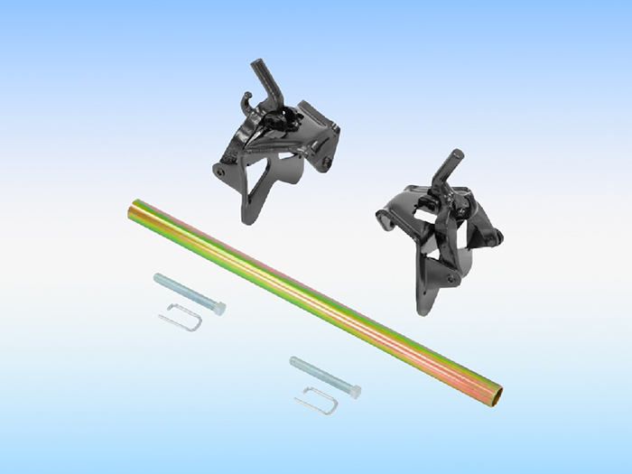Snap-up kannattimien kokoonpanosarja kahvalla